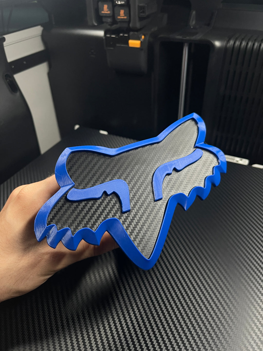 Fox Trailer Hitch Cover