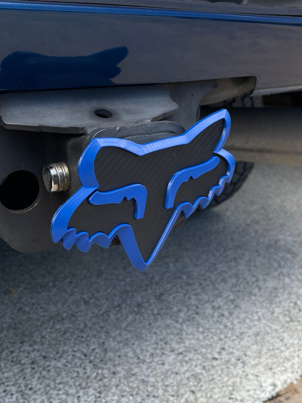 Fox Trailer Hitch Cover