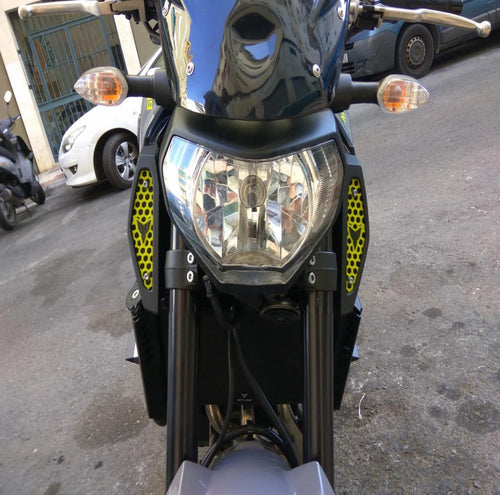 Yamaha FZ09 3D Logo Air Intake Grille