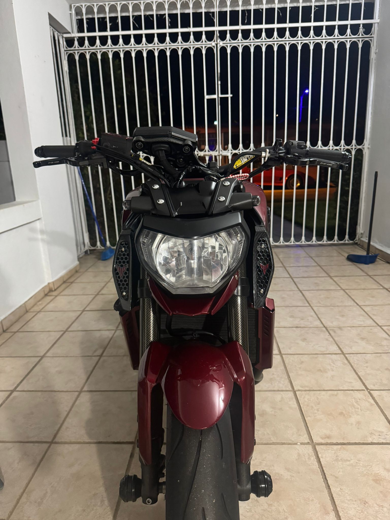 Yamaha FZ09 3D Logo Air Intake Grille