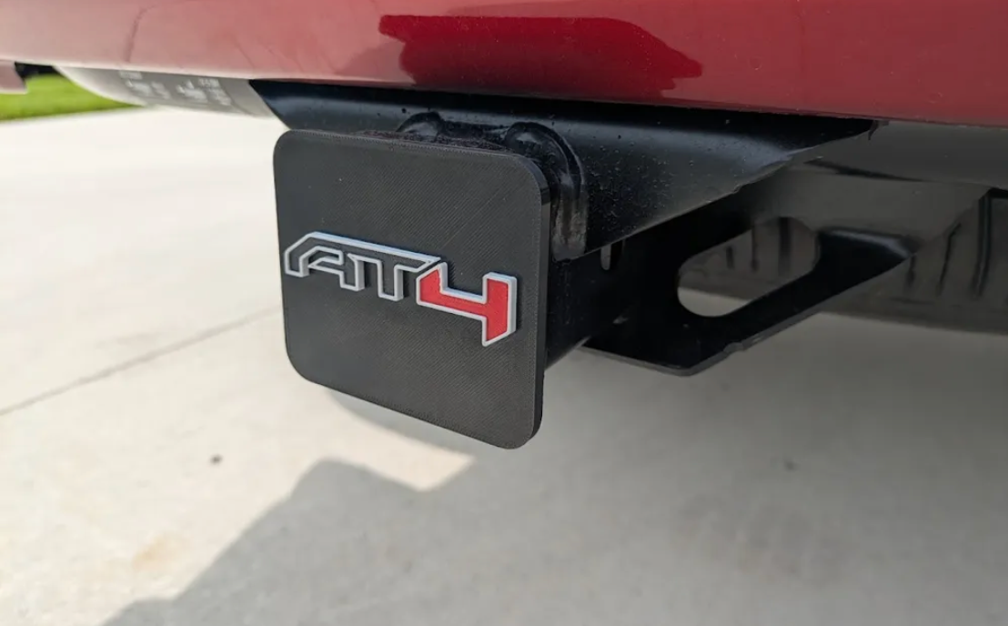 GMC AT4 Clip In Hitch Cover
