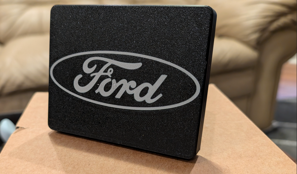 Ford 2 inch tow hitch cover