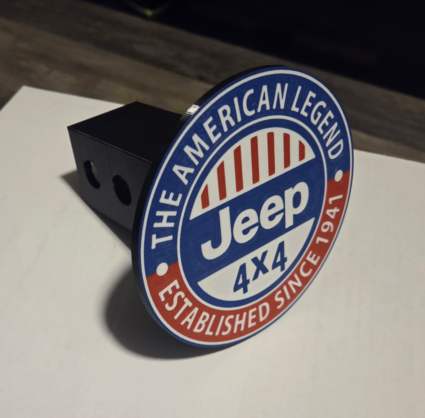 Jeep Trailer Hitch Cover