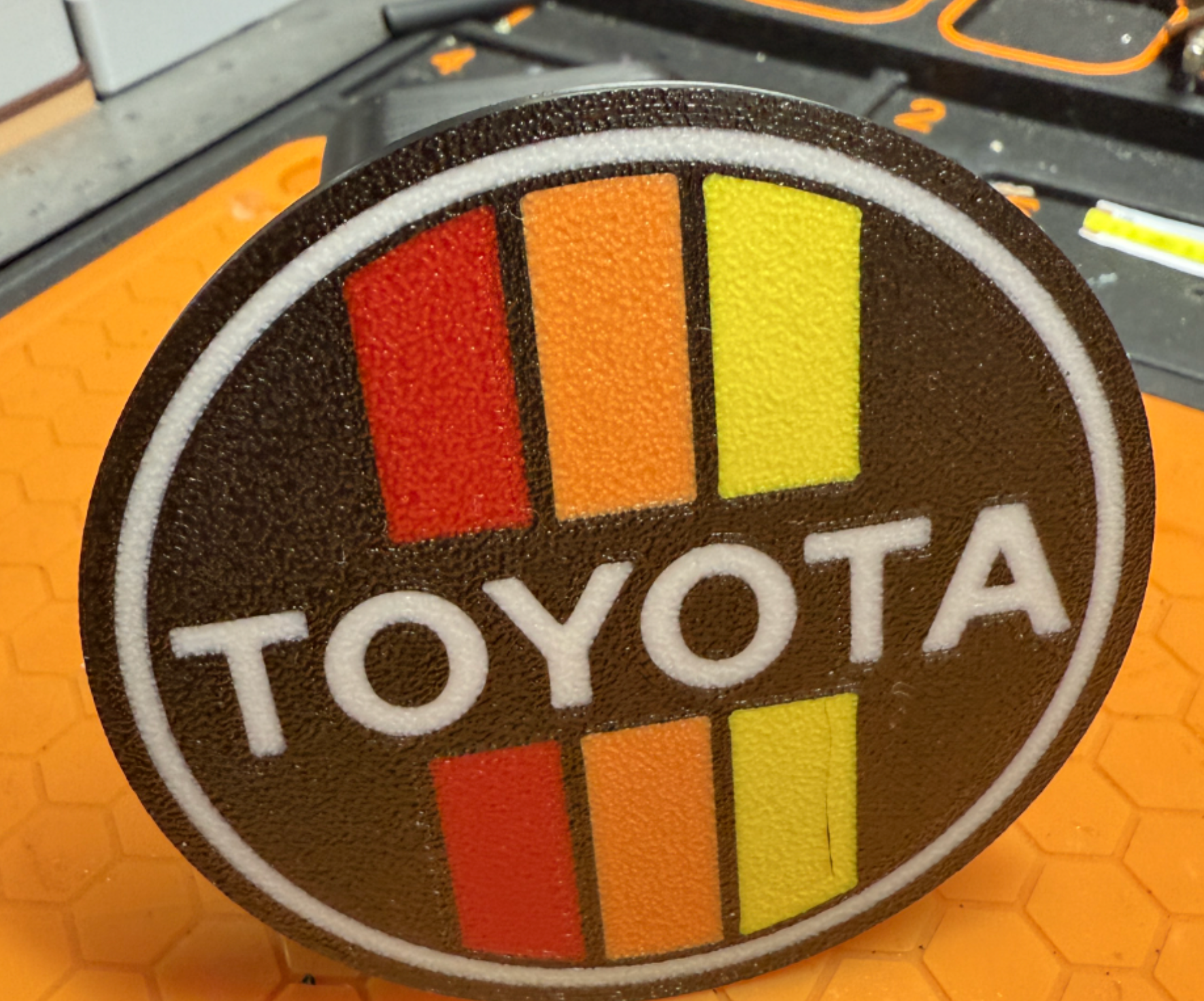 Toyota Retro Hitch Cover