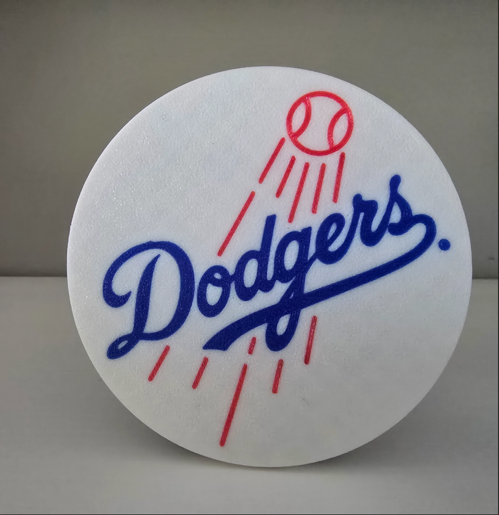 LA Dodgers Hitch Cover