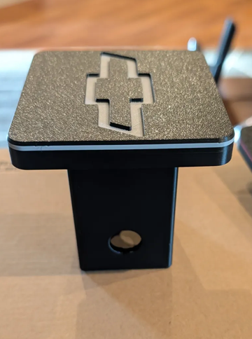 Chevrolet 2" hitch cover