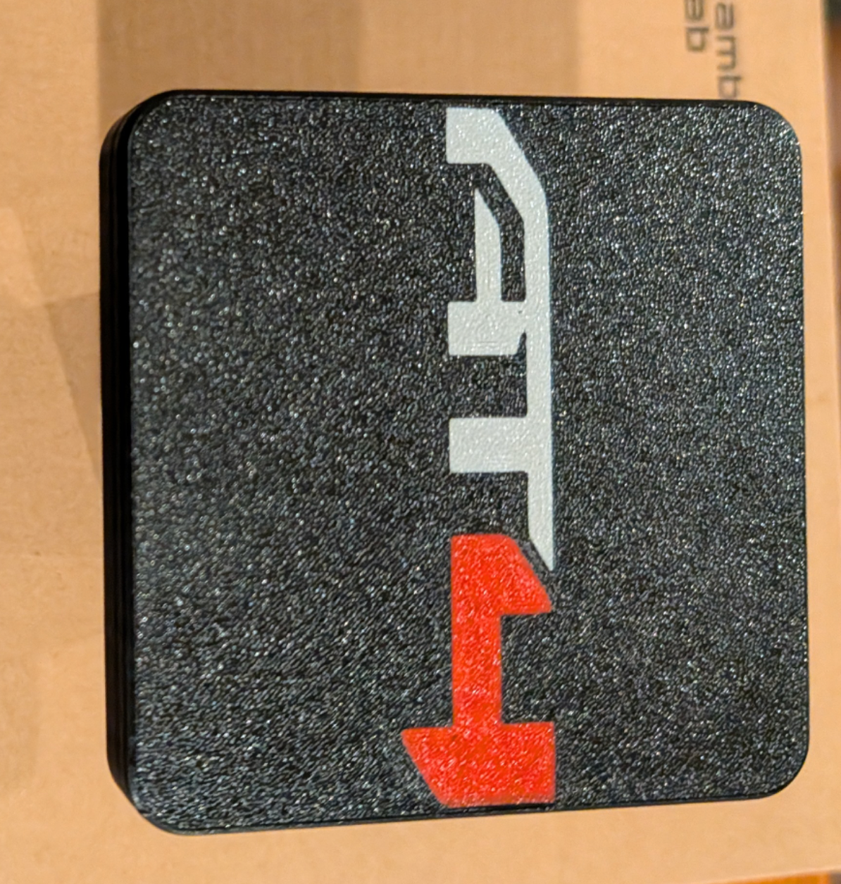 Sierra AT4 2" hitch cover V2