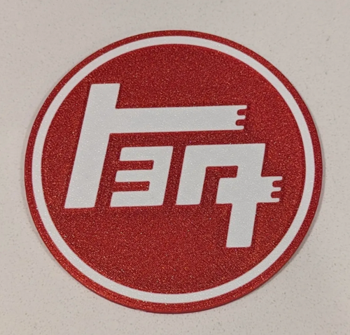 Toyota TEQ Logo Coaster