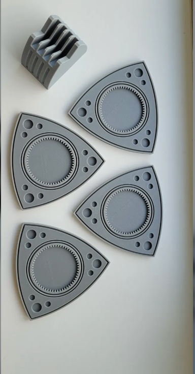 Rotary Engine Coaster