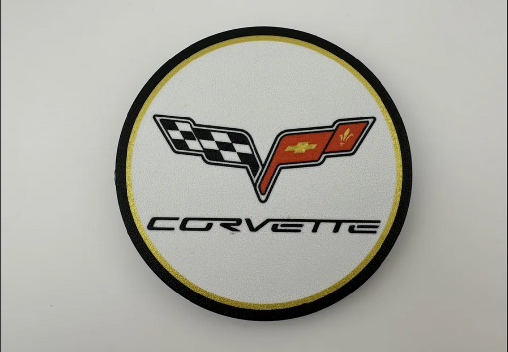 Corvette Logo Coaster