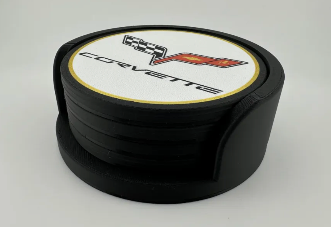 Corvette Logo Coaster