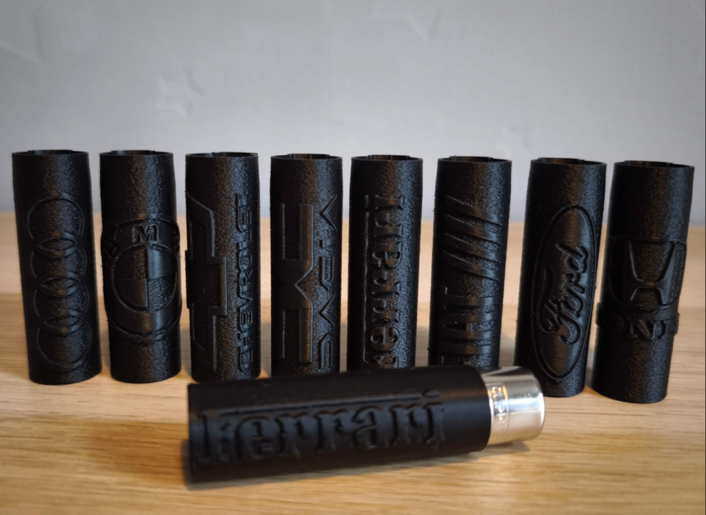 Exotic / Supercar Manufacturers Bic Lighter Sleeves