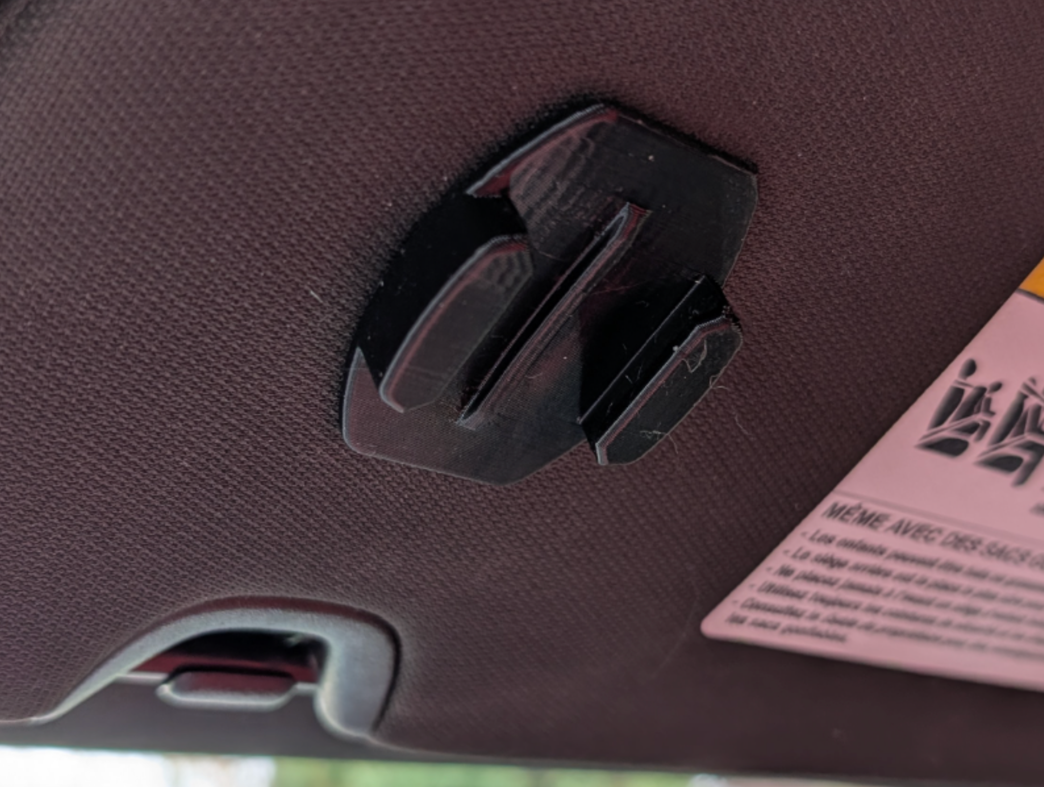Mustang S197 (Gen 5) GoPro Sun Visor Clip