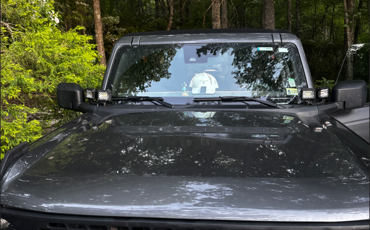Double Ditch Light Brackets for Ford Bronco (Gen6)