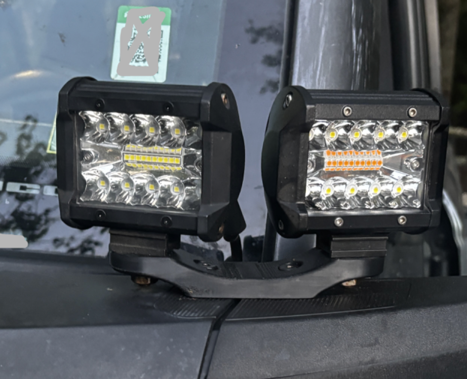 Double Ditch Light Brackets for Ford Bronco (Gen6)