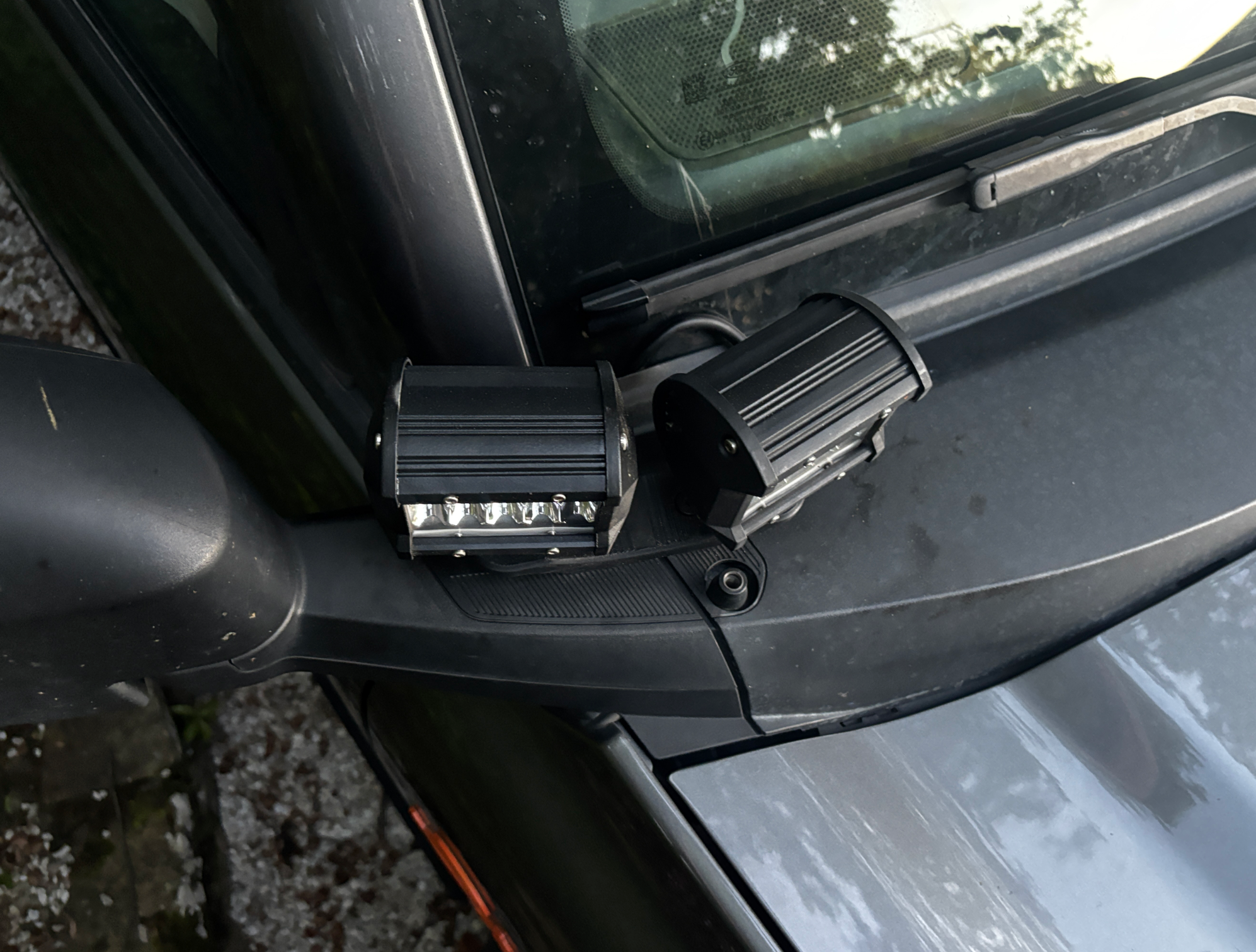 Double Ditch Light Brackets for Ford Bronco (Gen6)