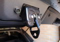 Fastener for tying down the trunk lid