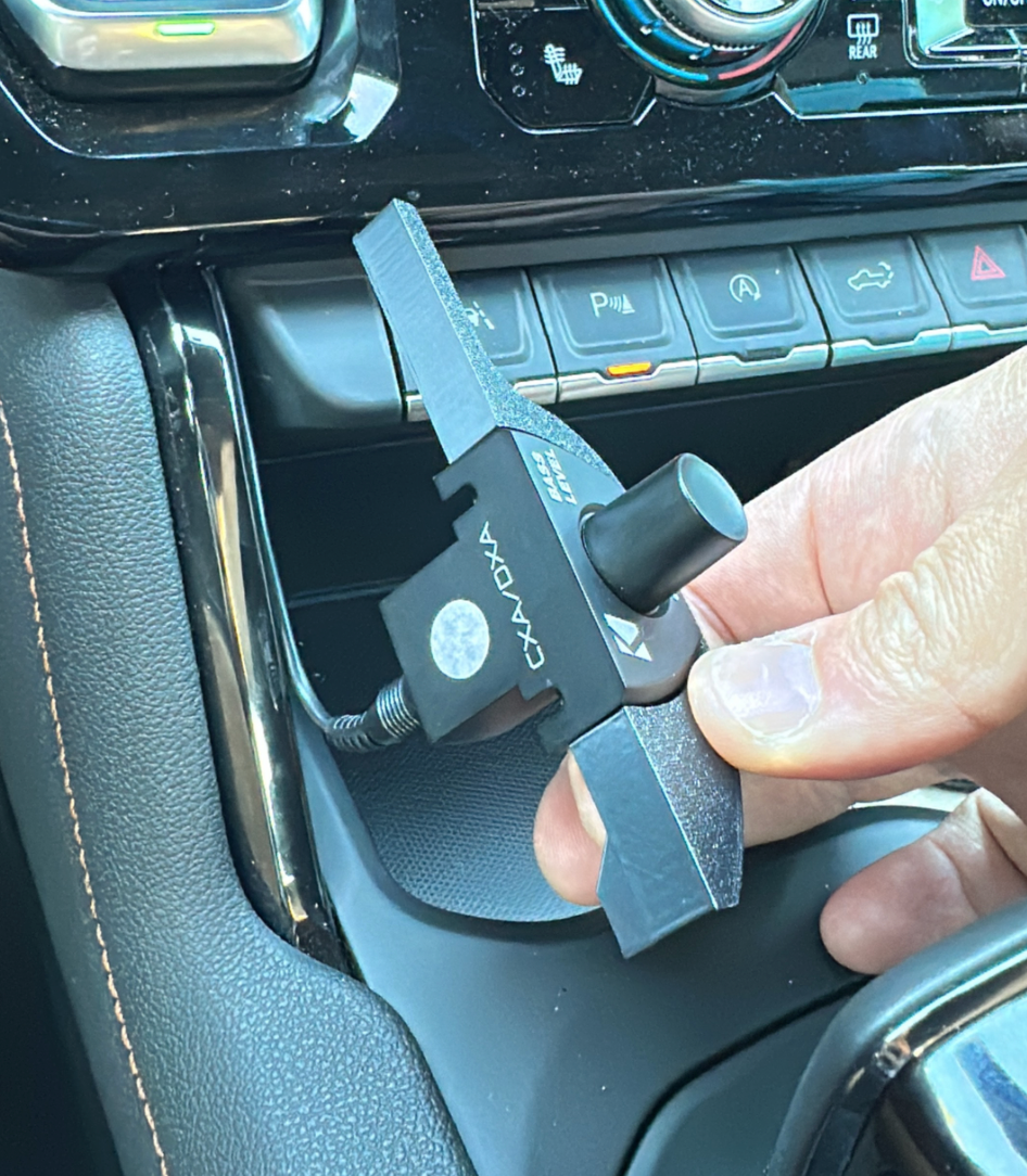 GMC Sierra Bass Knob Mounting