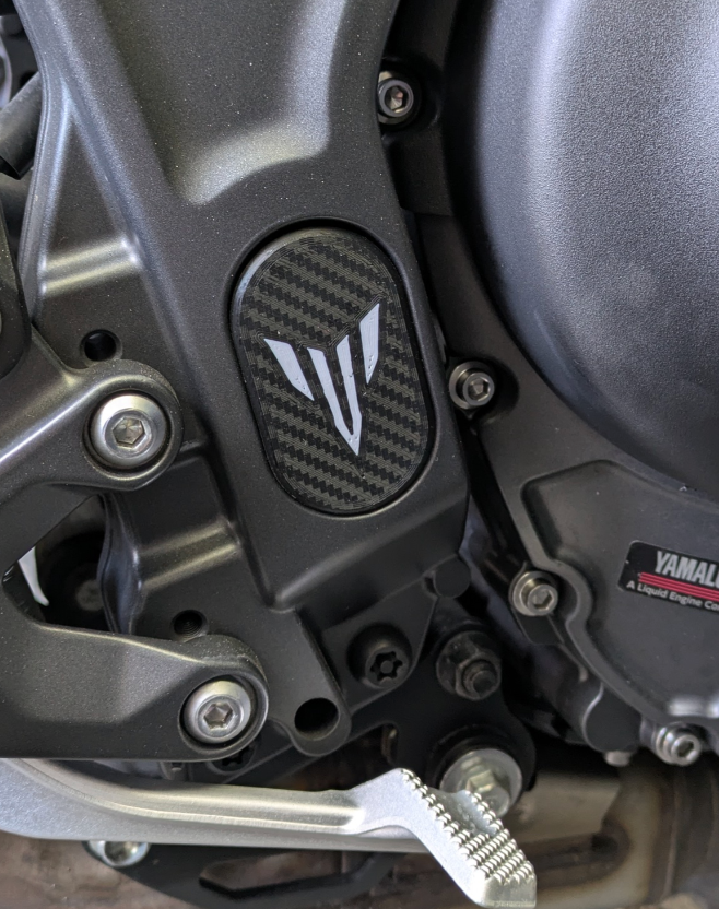 Yamaha MT09 Frame Caps (2021-2025)