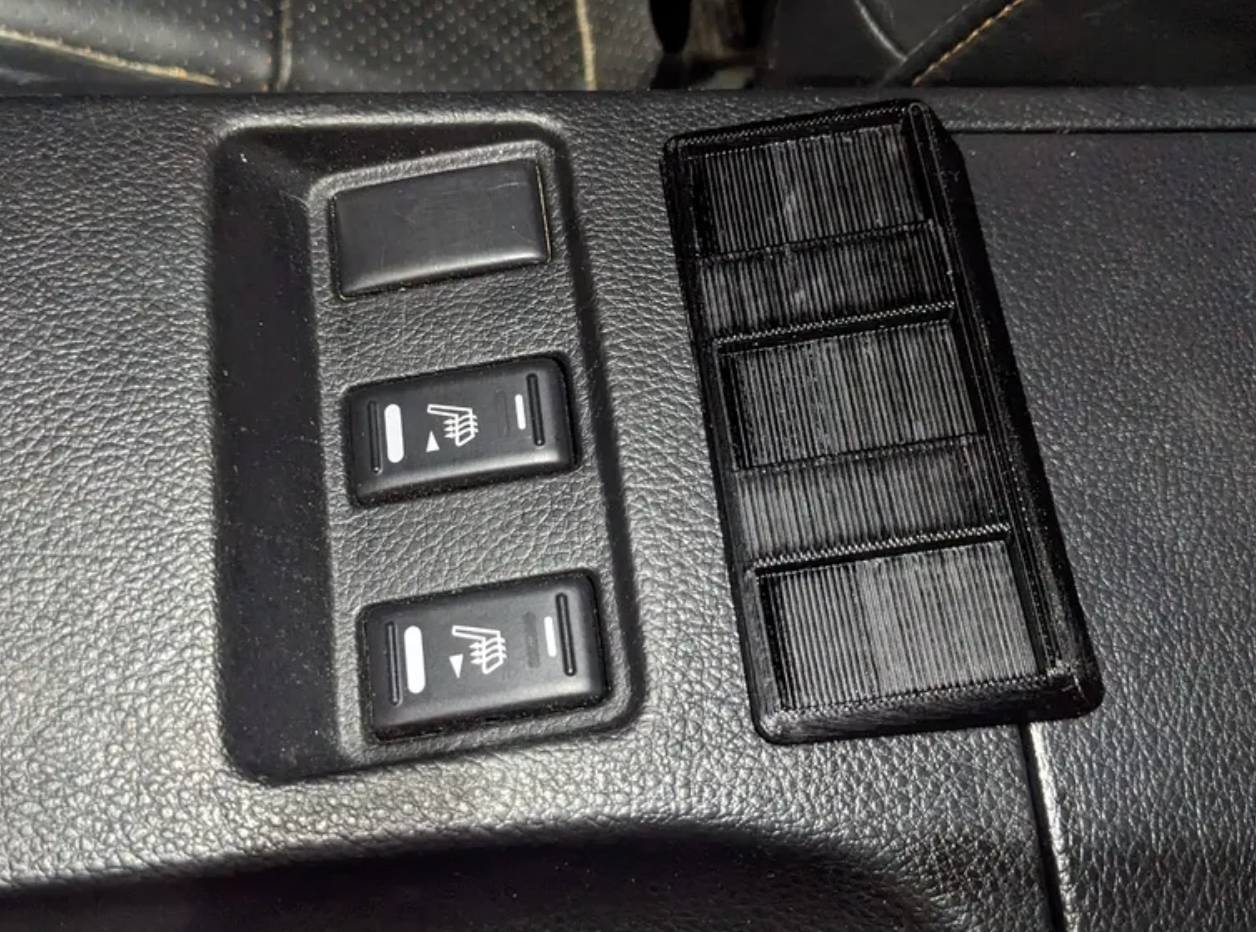 (2003-2009) Nissan 350Z Heated Seats Button Cover/Guard