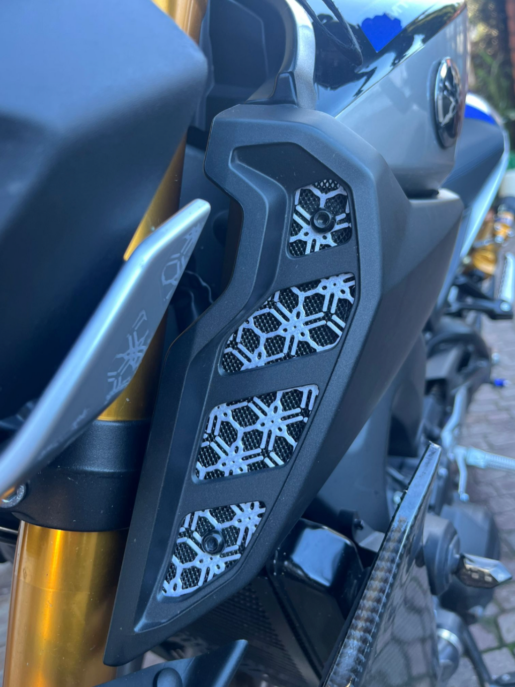Yamaha MT09 Logo Air Intake Grille