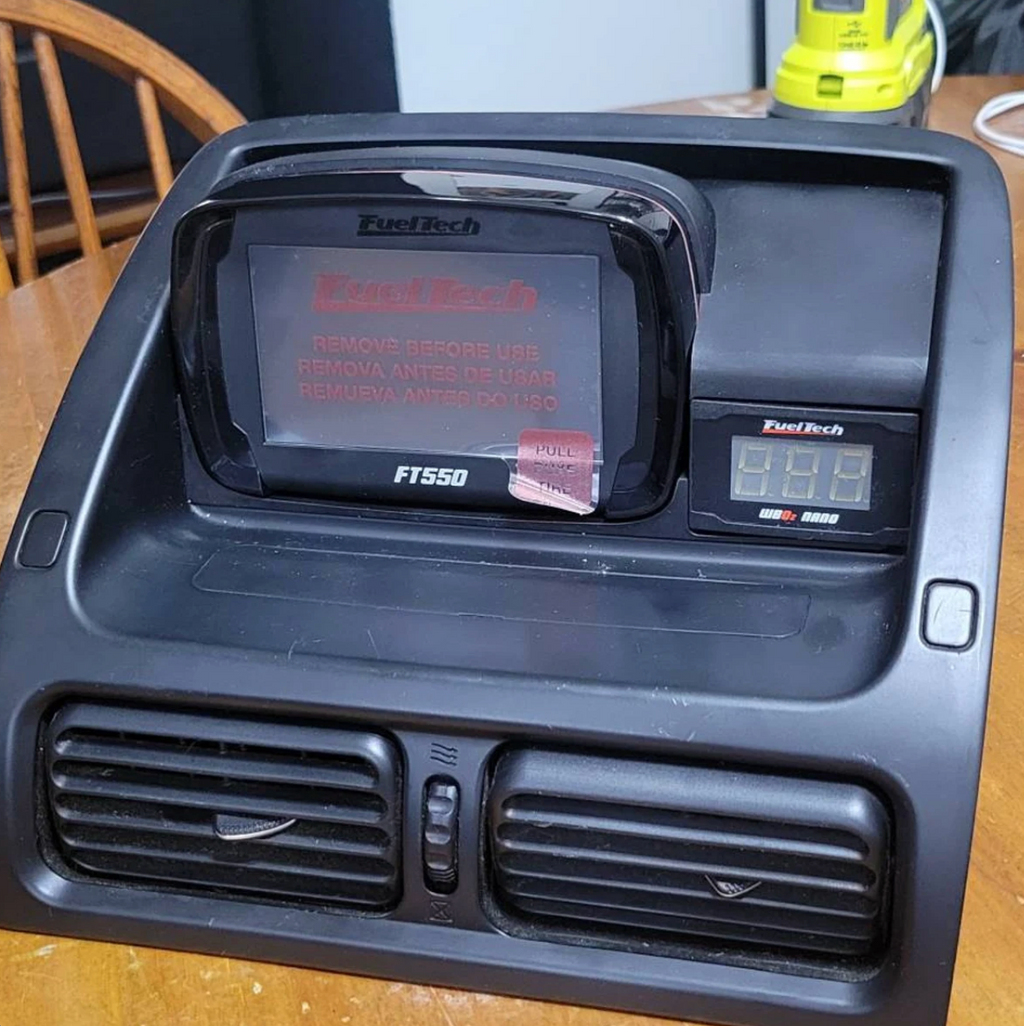 Lexus IS200/IS300/Toyota Altezza Center Dash Panel – FuelTech FT450/550 & Nano Mount