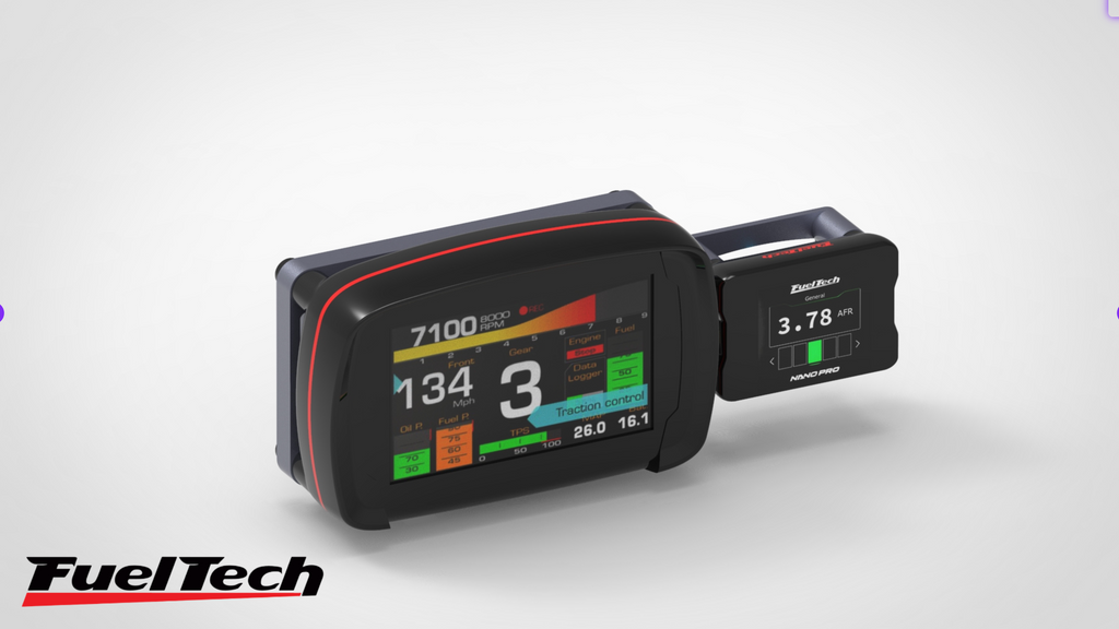 Fueltech FT450/550 Bracket w/ Nano Pro Dash Bracket