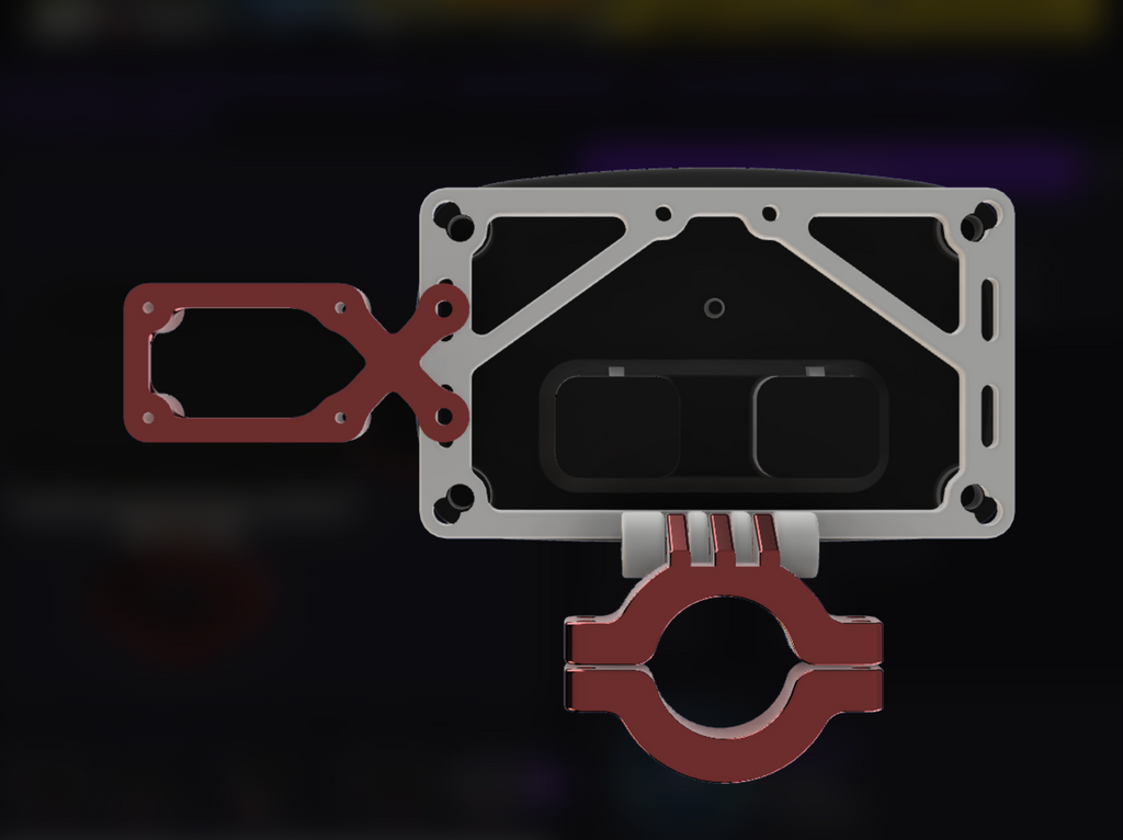 FuelTech FT450 / FT550 / FT600 Adjustable Dash Bracket