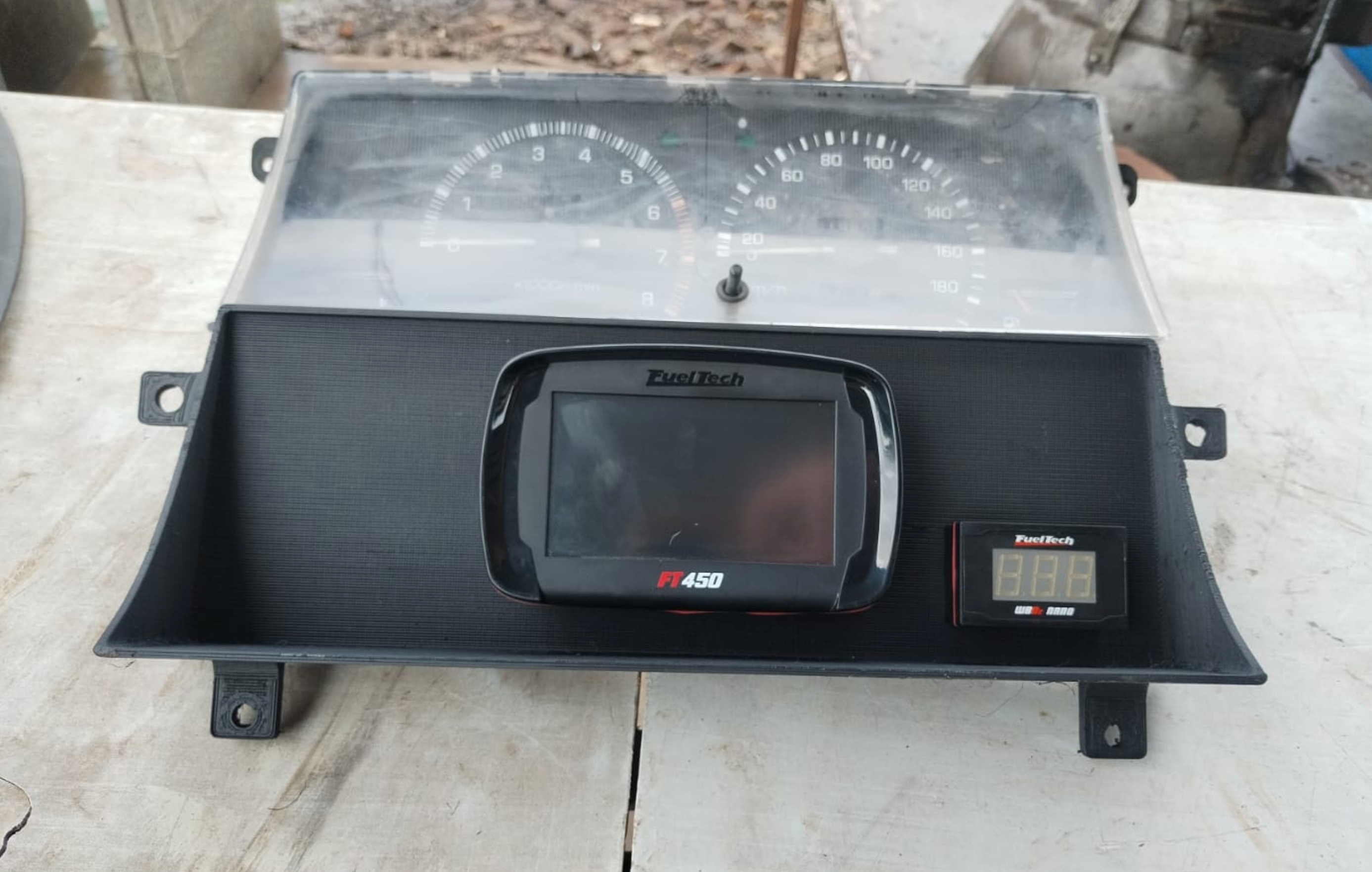 Toyota AE86 FuelTech FT450/550 w/ Nano Dash Cluster Mount