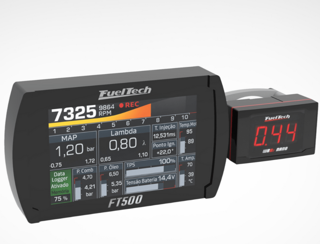FuelTech FT250/350/400/500 & WB-O2 Nano Wideband Dual Bracket Mount