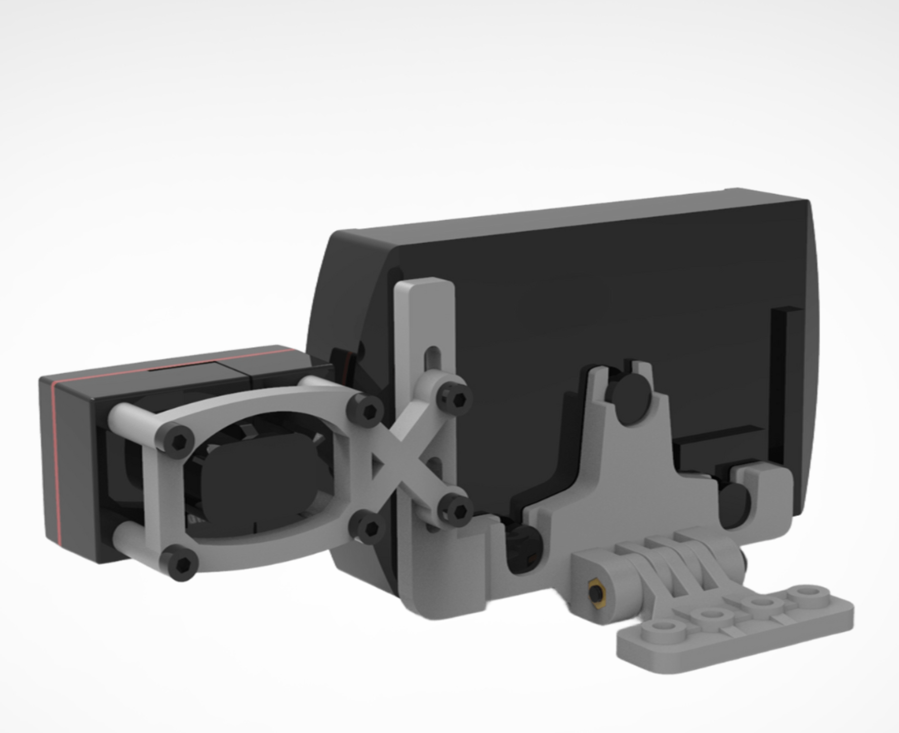 FuelTech FT250/350/400/500 & WB-O2 Nano Wideband Dual Bracket Mount