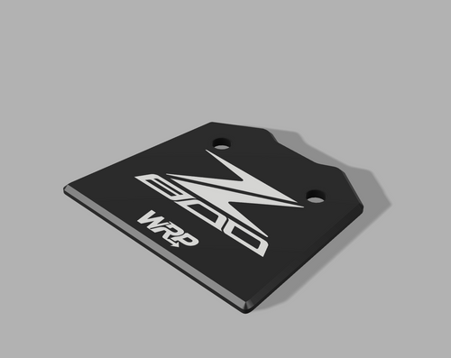 (2013–2016) Kawasaki Z800 Rear Plate Delete Block-Off Cover