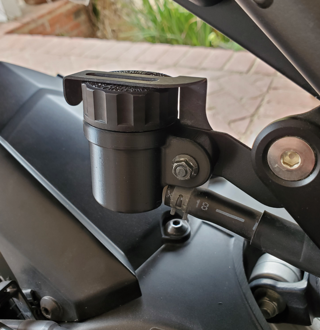 Yamaha XSR900 Rear Brake Reservoir Covers